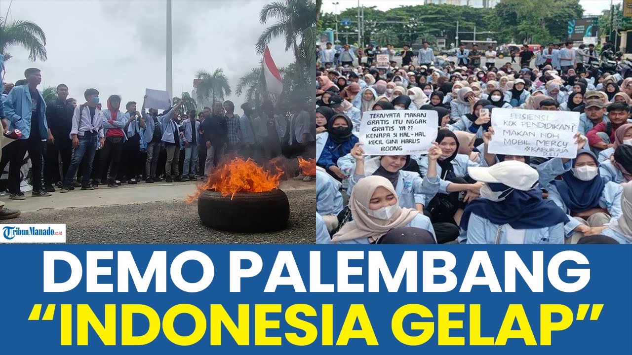 🔴Mahasiswa UIN Raden Fatah Palembang Gelar Aksi Demo 