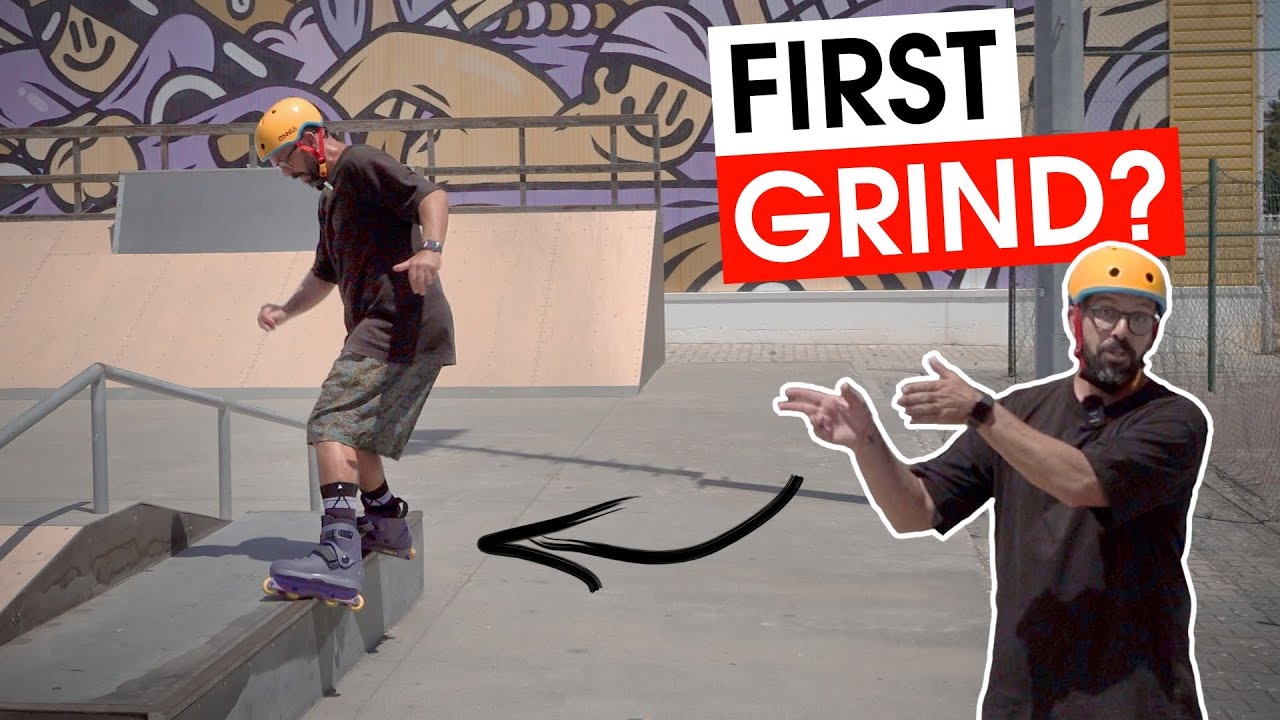 HOW TO GRIND ON INLINE SKATES
