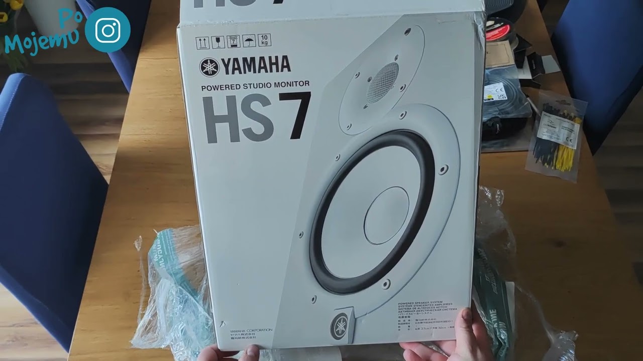 Monitory Studyjne Yamaha HS7 - Unboxing