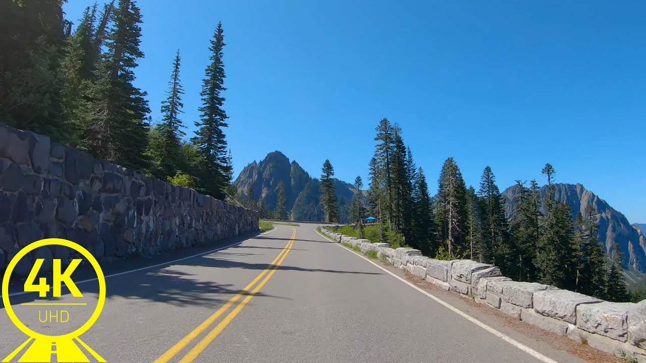 Scenic Drive 4K 60fps - State Route 760 - National Park Highway, USA