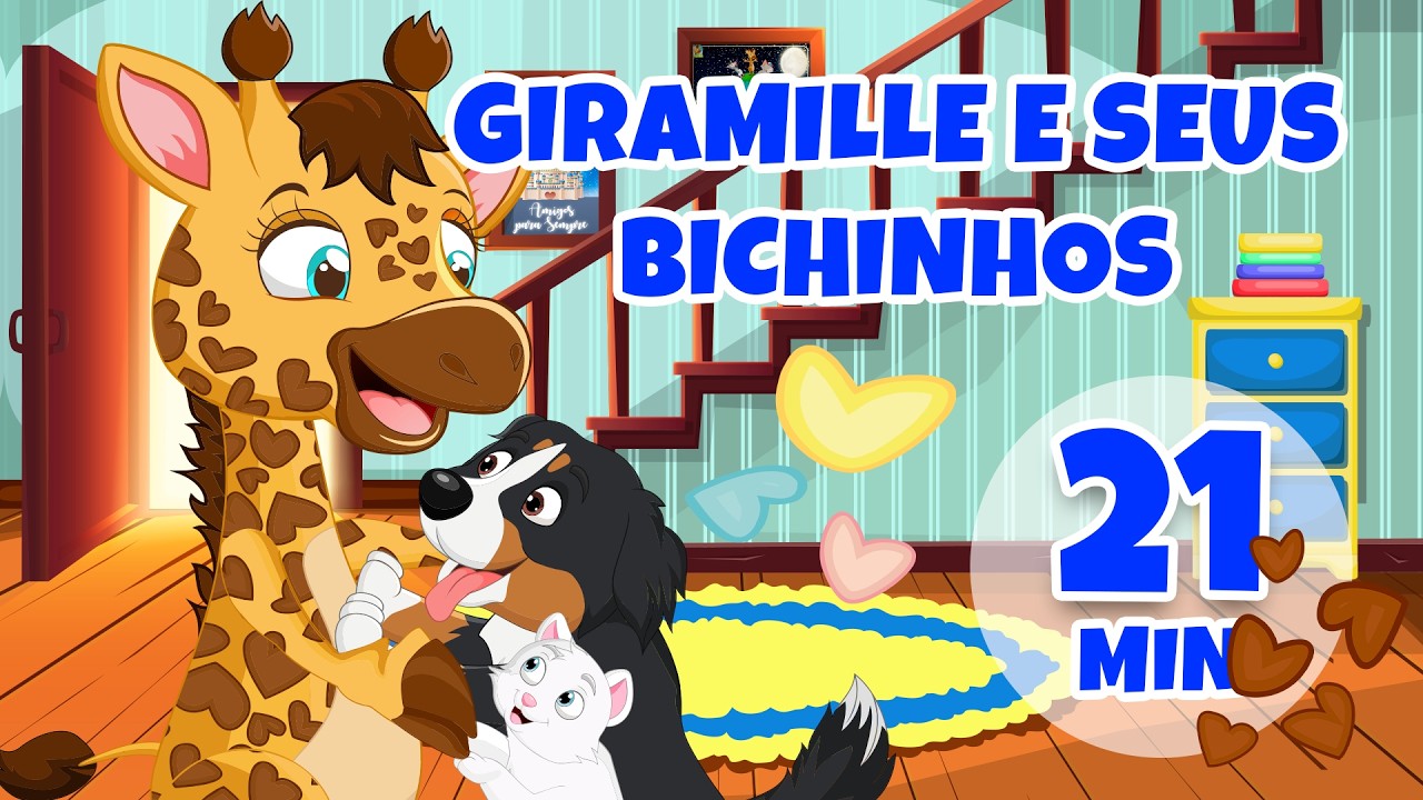Giramille e seus Bichinhos: Músicas Infantis para Dançar em 21 min