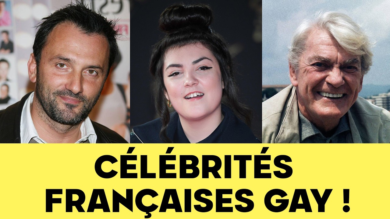 8 célébrités françaises LGBTQ+   que vous ignorez peut être!