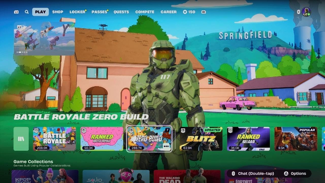 Fortnite DUB Simpson #gaming #fortnitesolo #fortnite