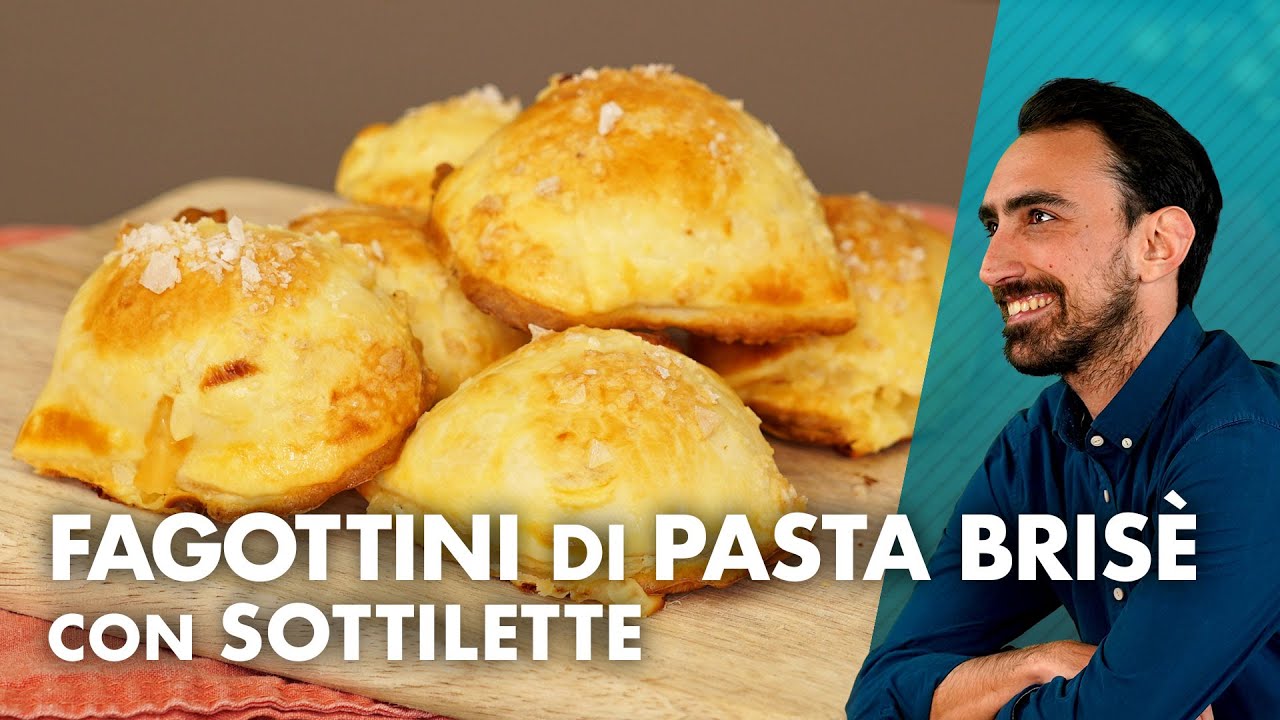 Fagottini di pasta brisée con Sottilette® *CALCIO BALILLA*