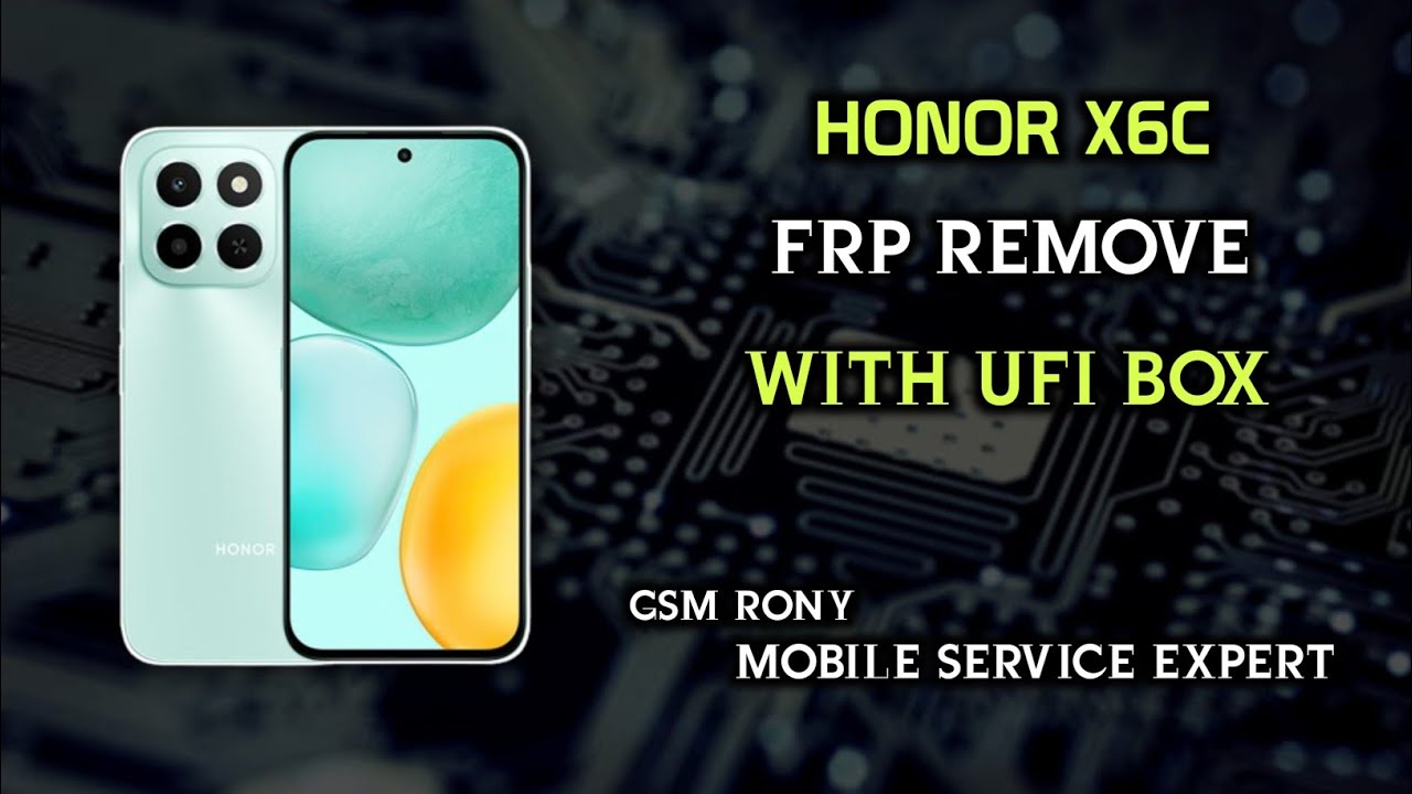 Honor X6C frp unlock 