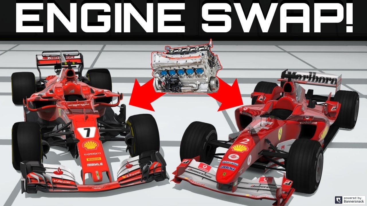 A V10 IN A 2017 F1 CAR!? Ferrari SF70-H Engine Swap in Assetto Corsa