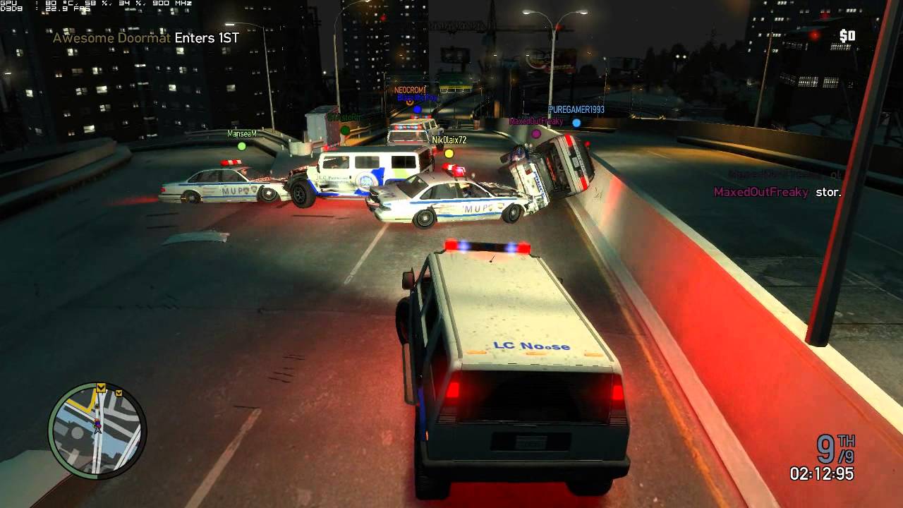 GTA IV: ORF Event - November 17th, 2012 - BUSTED! x10 [HD]