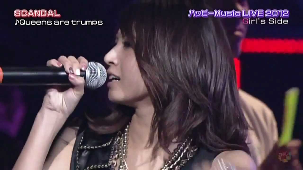 SCANDAL - Queens are Trumps (Happy Music Live 2012)
