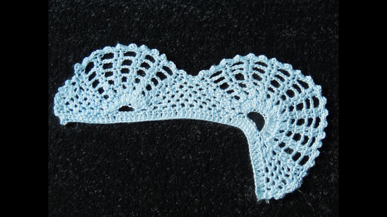 Crochet : Borde #5. Parte 1 de 2