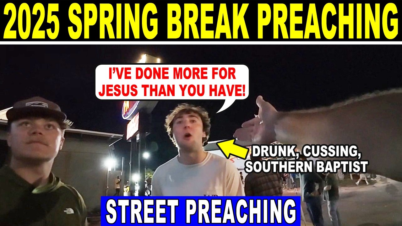 Drunkards, Perverts, Hypocrites & Seed Snatchers - PCB Spring Break Preaching - Kerrigan Skelly