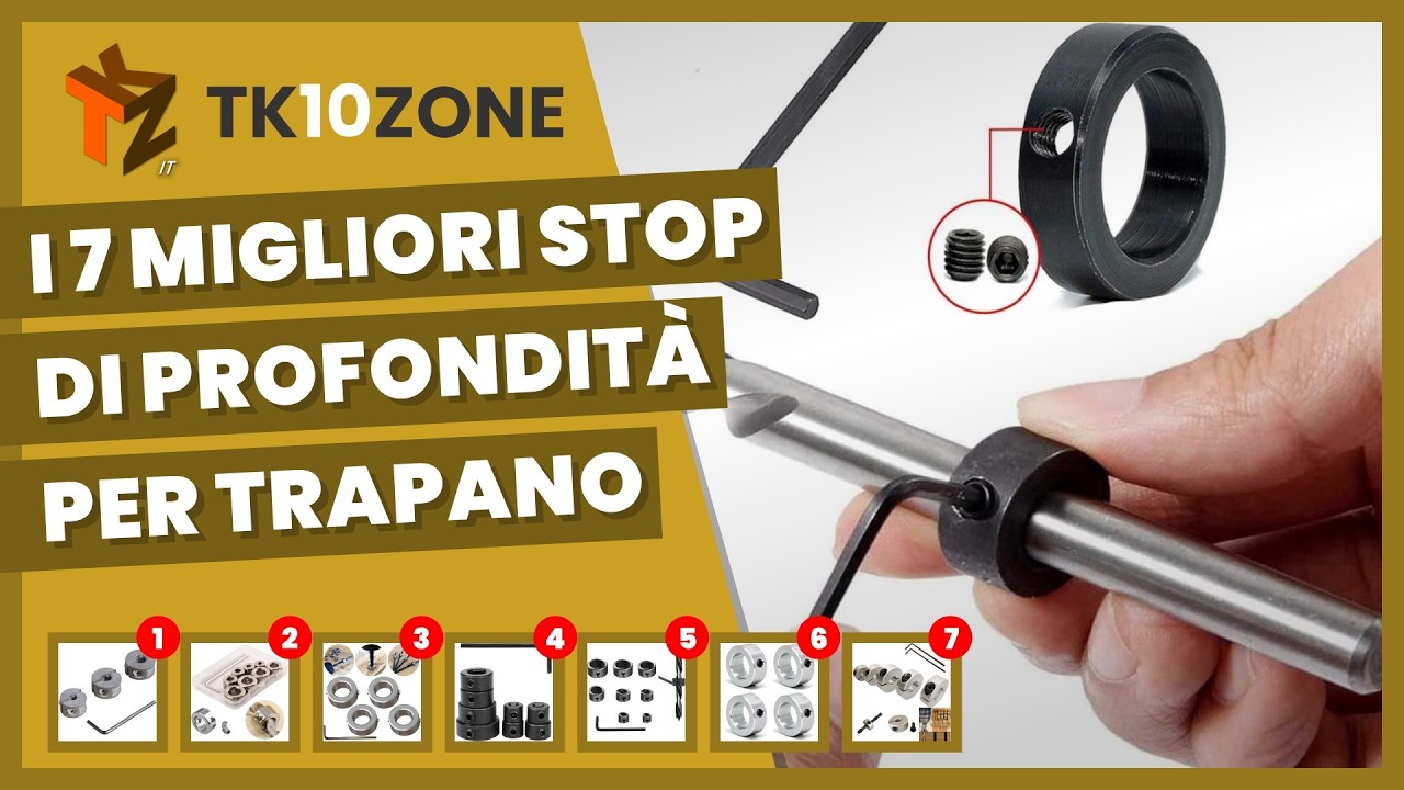 I 7 migliori stop di profondità per trapano