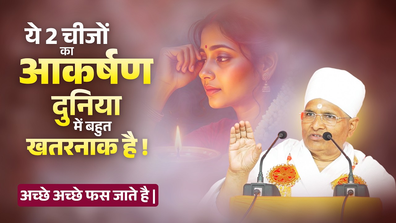 ये 2 चीजों का आकर्षण दुनिया में बहुत खतरनाक है ! अच्छे अच्छे फस जाते है | Asang Sandesh