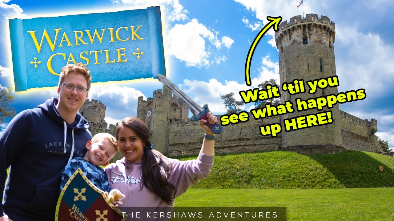 Warwick Castle Vlog - Going Inside the Castle & Falconers Quest