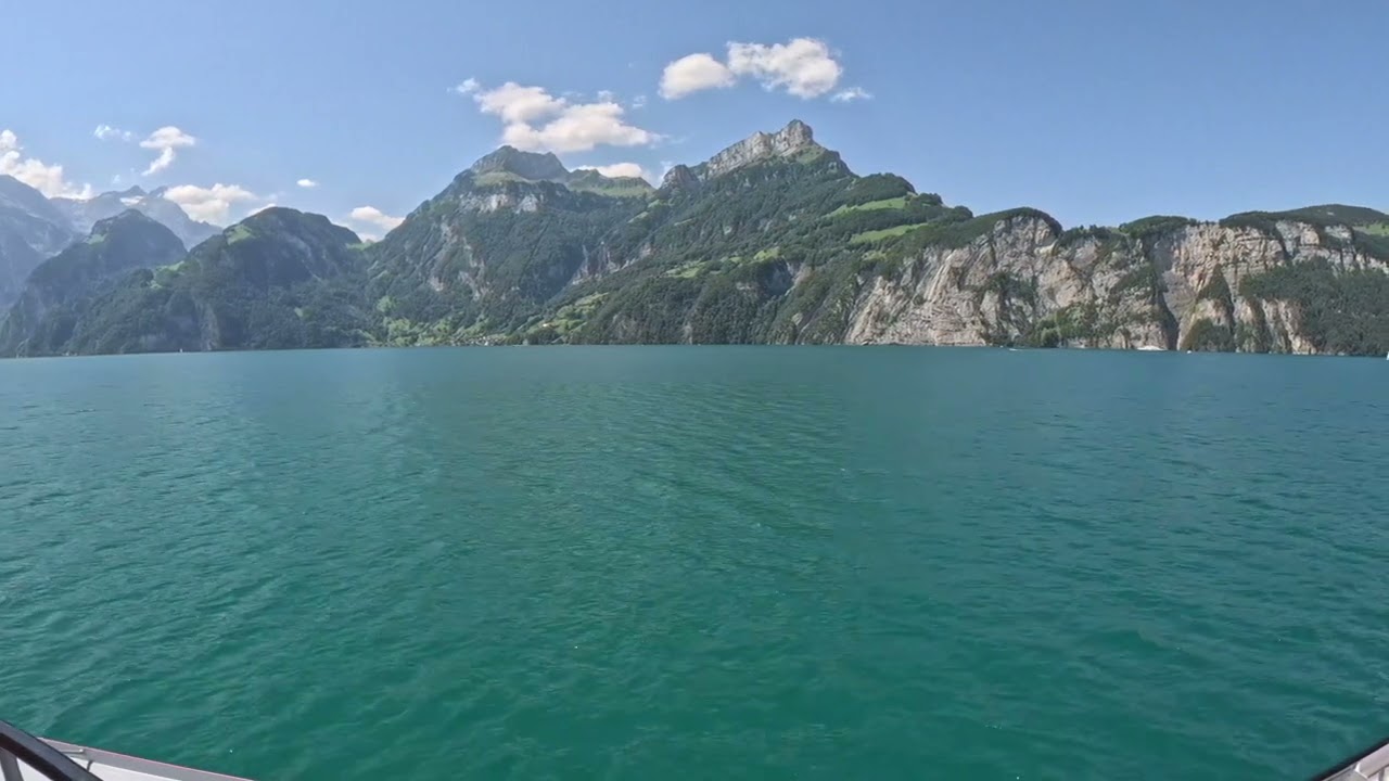 Vierwaldstättersee(Urnersee) und Raddampferrundfahrt auf dem Urnersee