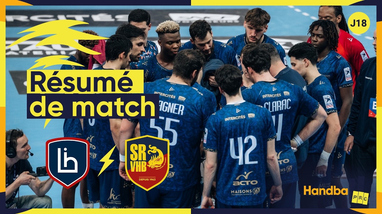 RÉSUMÉ // LIMOGES - SAINT-RAPHAËL  // J18 LMSL