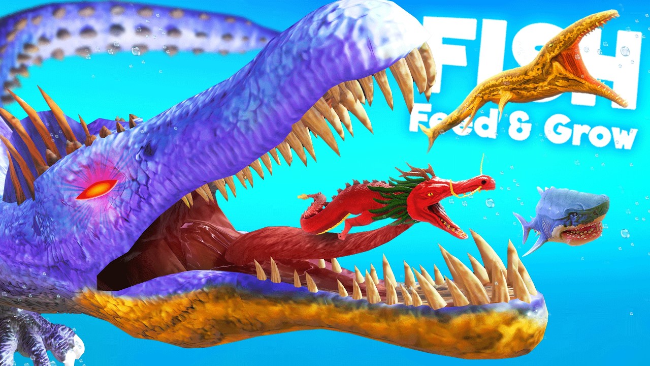 *NEW* RARE Water Draco in Feed And Grow Fish!