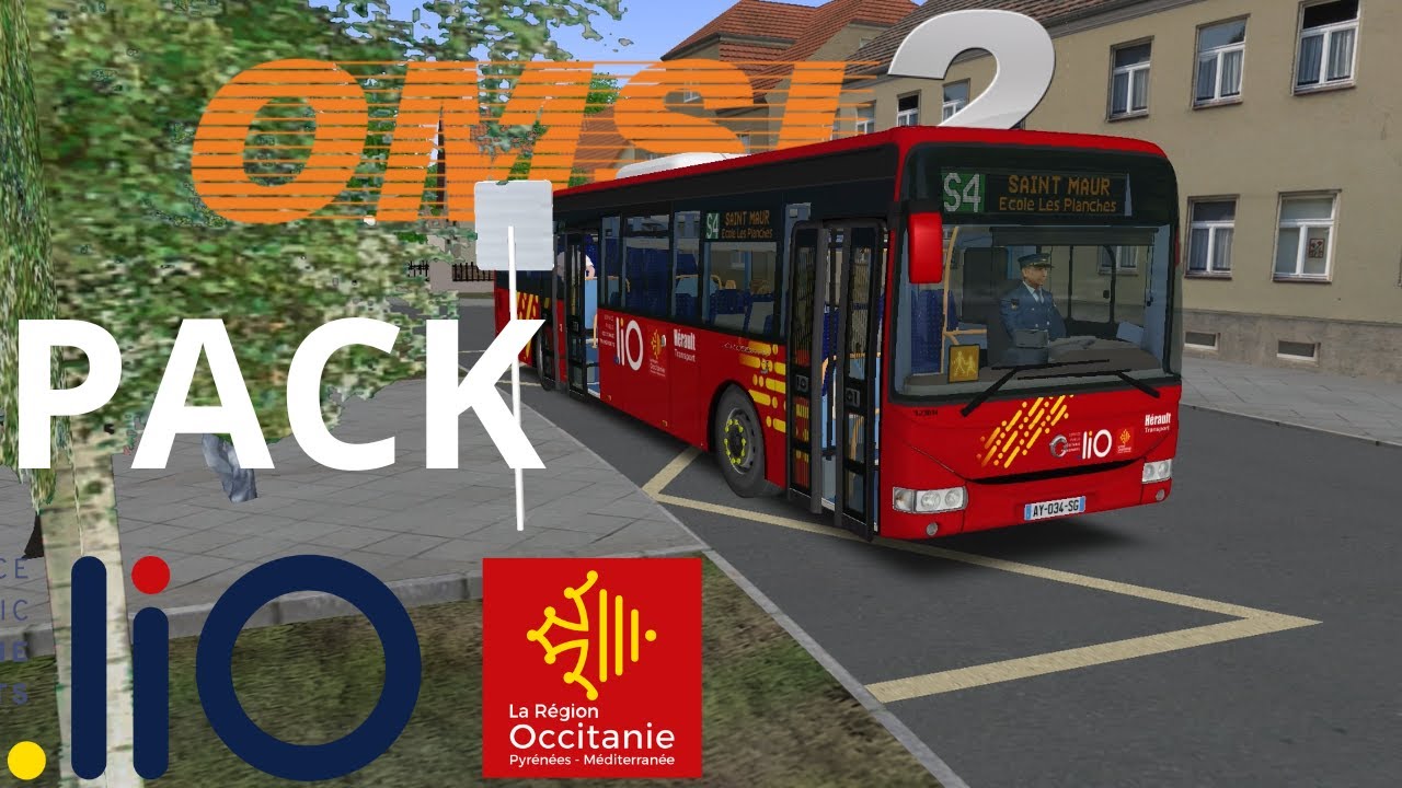 RP OMSI 2 : Ligne S4 en Irisbus Crossway LE Line Lio