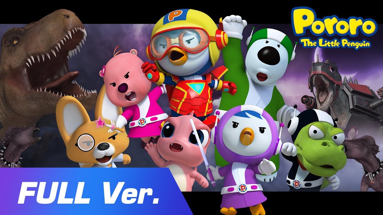 Pororo Movie - Pororo Heroes 2 l The Attack of Dinosaurs l Full Movie l Show for Kids