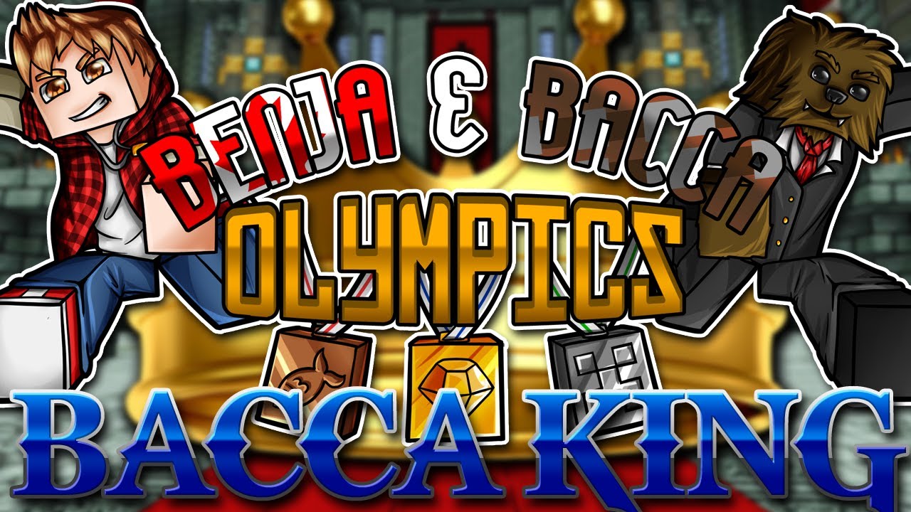 Minecraft Benja and Bacca Olympics: Bacca King (Challenge #10) | JeromeASF