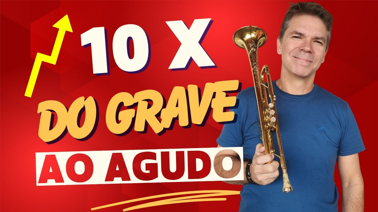 Exercício de Flexibilidade: Do Dó Grave ao Dó Agudo Trompete  (10x Seguidas!)