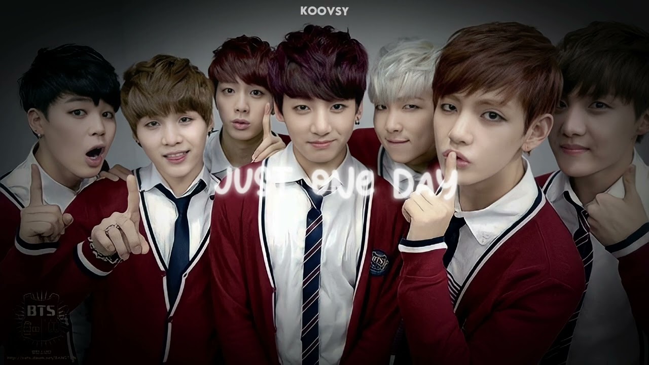 bts - just one day [sped up]