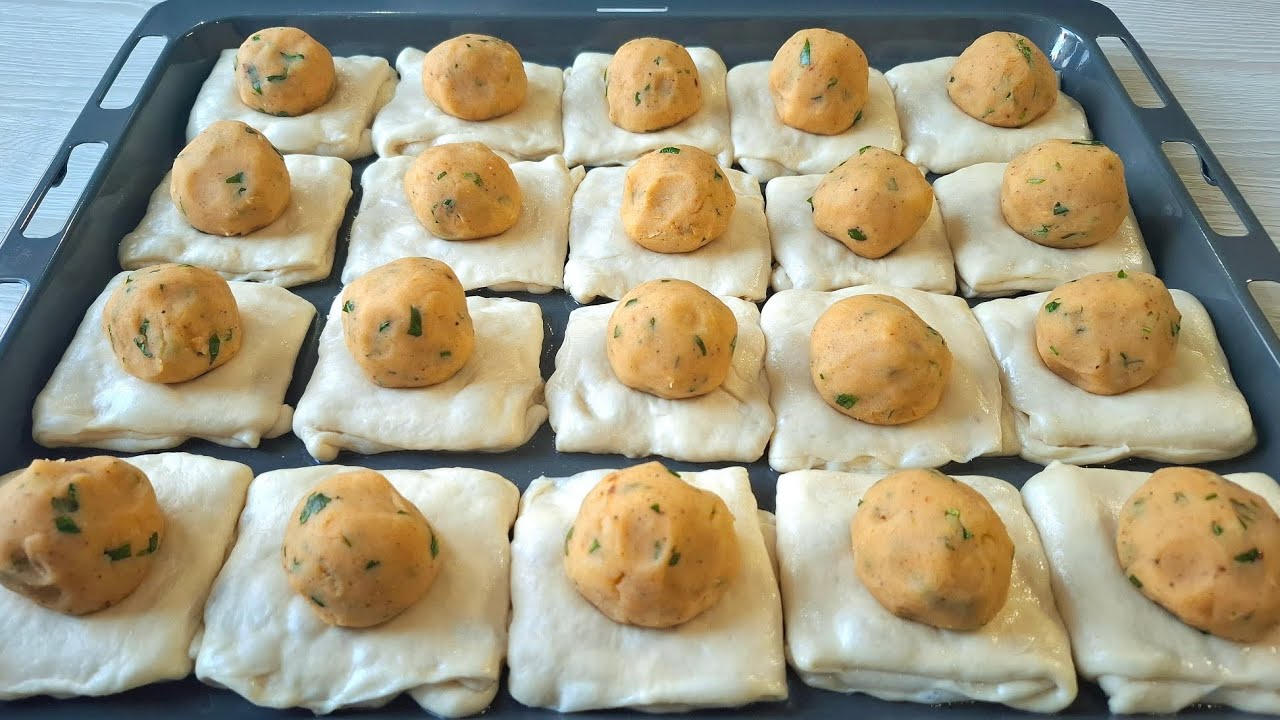 BU TARİFİ YENİ KEŞFETTİM SÜPER 👌👌 EL AÇMASI PATATESLİ BÖREK TARİFİ 💯