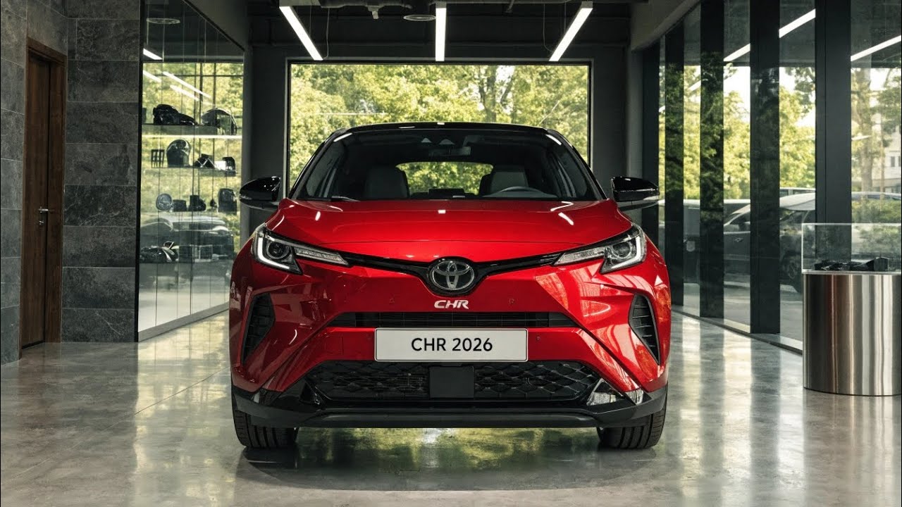 Toyota C-HR 2026 – Bold Hybrid SUV Coupe with Advanced Tech, Sporty Design & Urban Performance