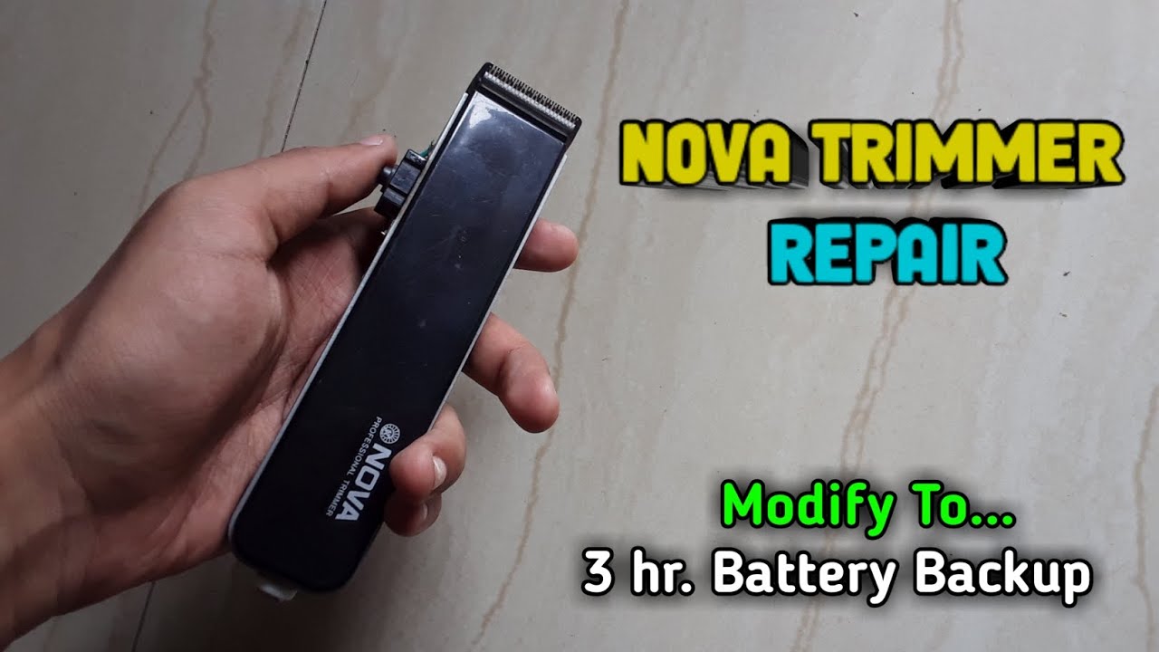 Nova Trimmer Repair | how to repair nova trimmer | nova trimmer not working |