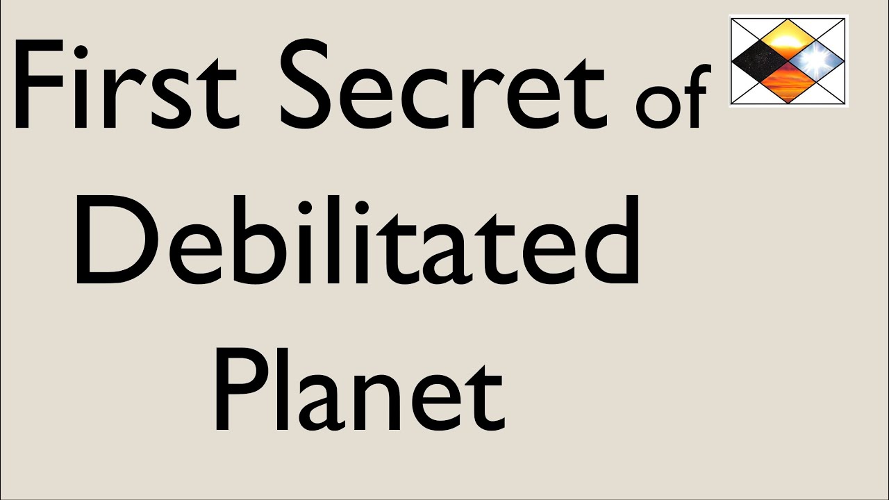 First SECRET of Debilitated Planet