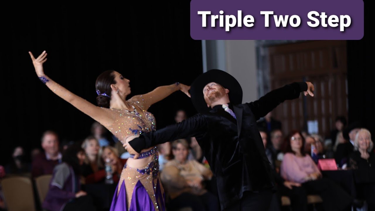 Triple Two Step, UCWDC, Worlds 2023 Couples Classic Division 1 Crystal Lucas & Stacey Aldrich.