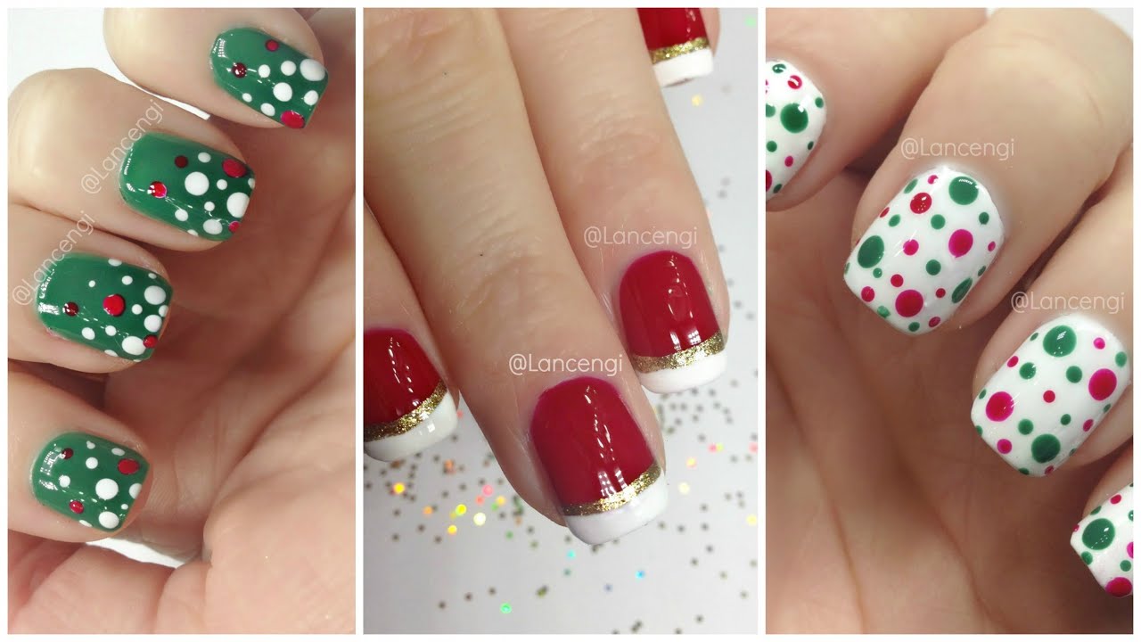 DIY Cute & Easy Christmas Nail Polish Designs For Beginners #15 - The Ultimate Guide #2