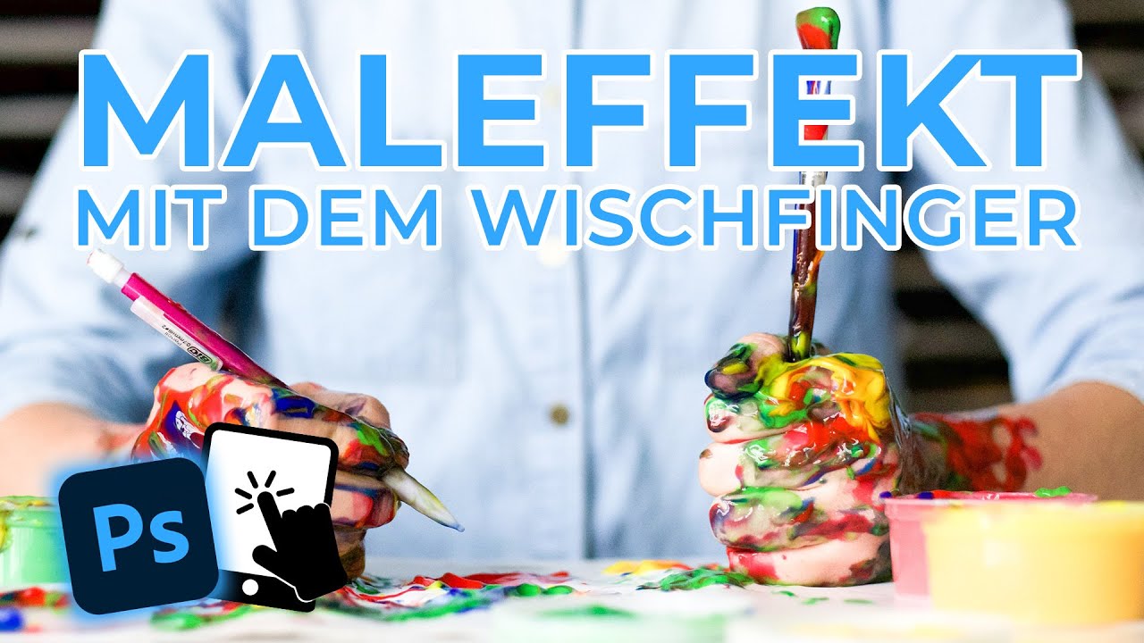 Maleffekt mit Photoshop am iPad