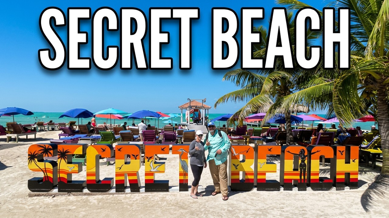 Secret Beach & Truck Stop tour - Ambergris Caye Belize