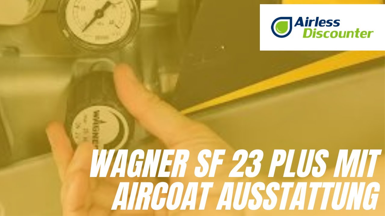 Wagner SF 23 Plus mit AirCoat Ausstattung