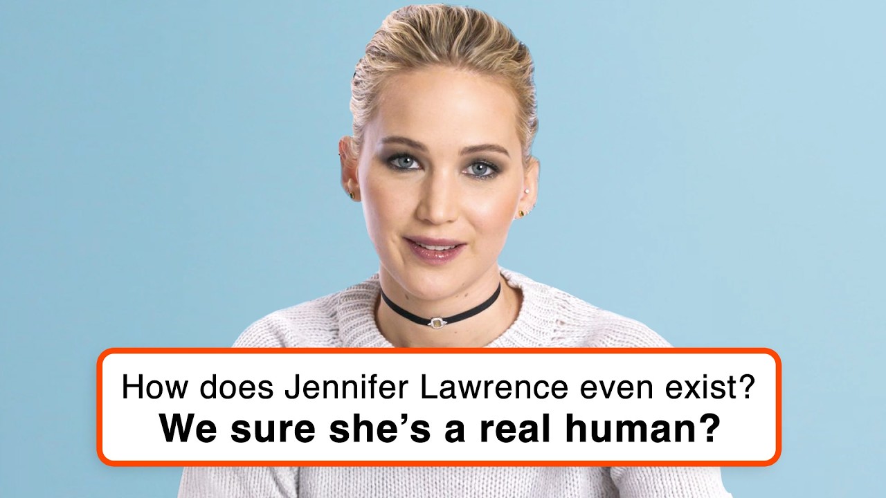 Jennifer Lawrence Replies to Fans on the Internet | Actually Me | GQ