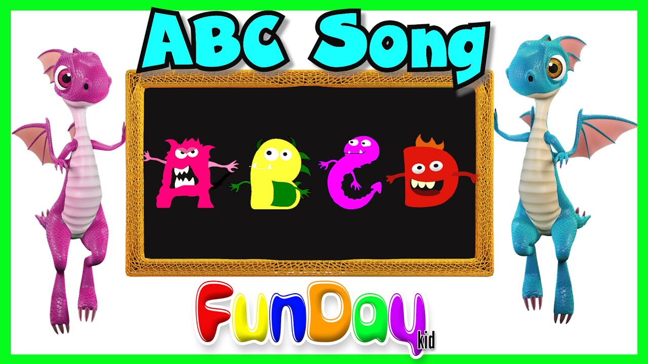 Halloween ABC Songs | Monster ABC | Nursery Rhymes | Learn The Alphabet from A to Z - Funday Kid