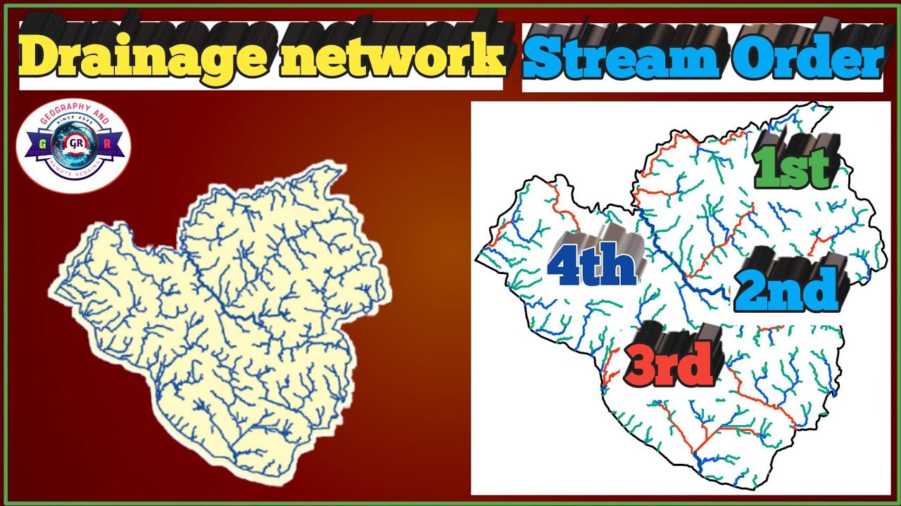 How to Generate Drainage Network and Stream Order in ArcGIS| Hydrology Analysis Tutorial