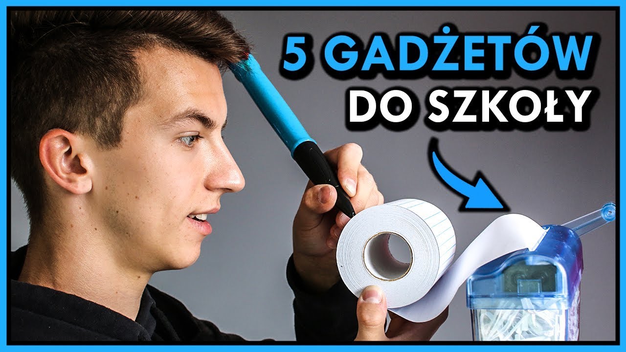 5 NIEZWYKŁYCH SZKOLNYCH GADŻETÓW, którymi ZASKOCZYSZ ZNAJOMYCH!