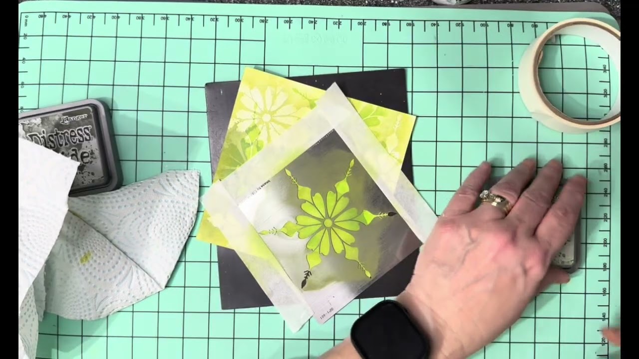 Sweet Poppy Stencils - Single Snowflake Stencil