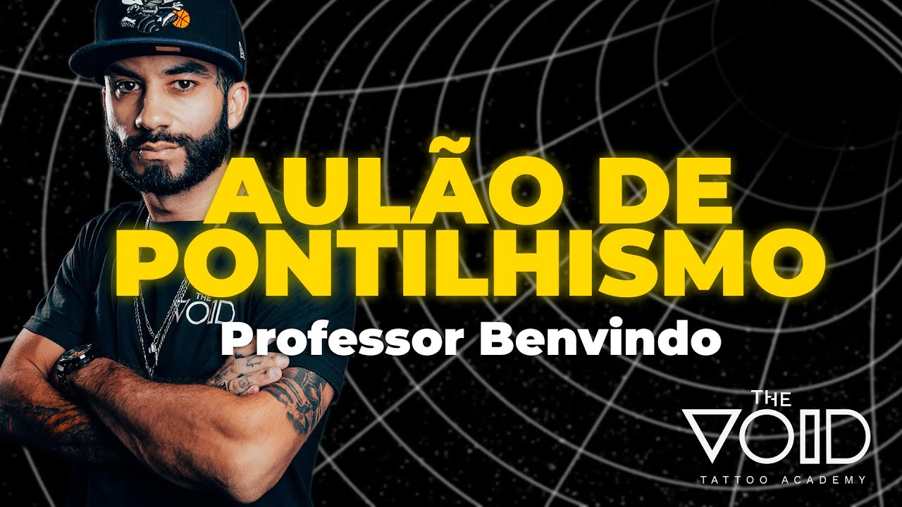 Aulão de Pontilhismo - Prof. Rafael Benvindo - Faça Tattoo em Casa