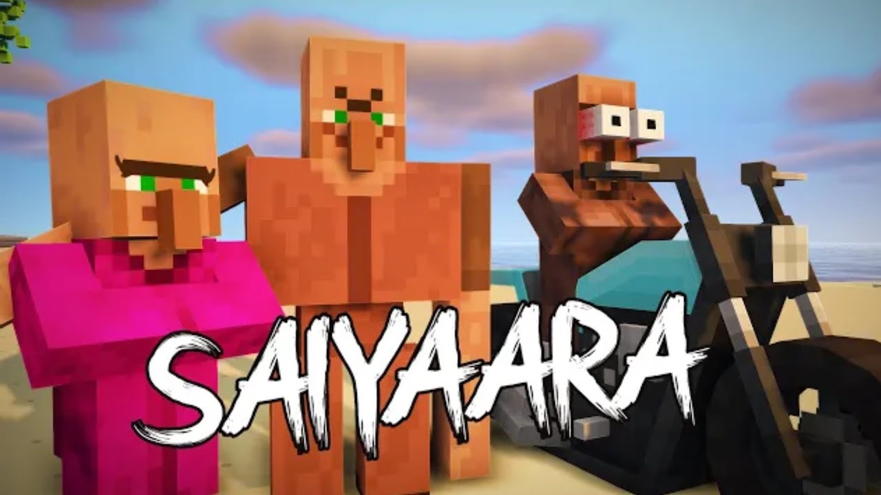 Saiyaara Song Minecraft Funny Animation | Minecraft Cover | Parshant Sharma 