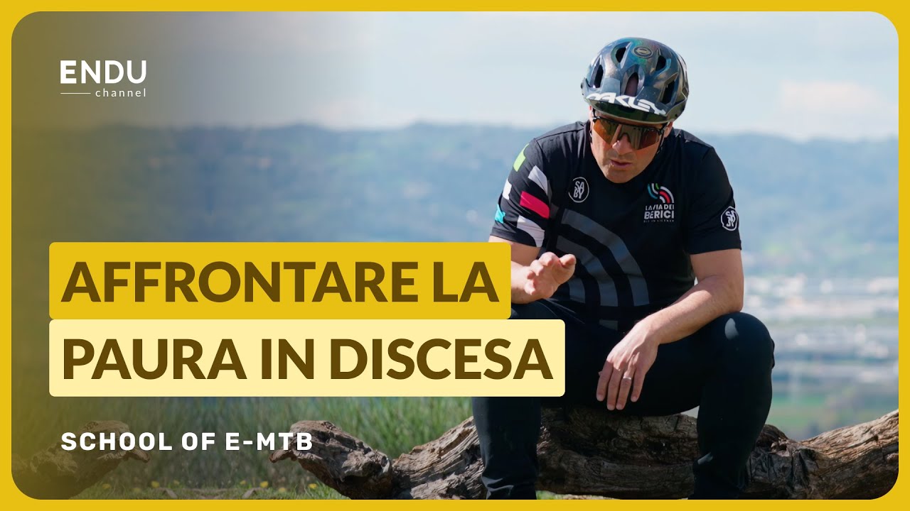 Supera la paura delle discese in e-MTB con la mentalità giusta