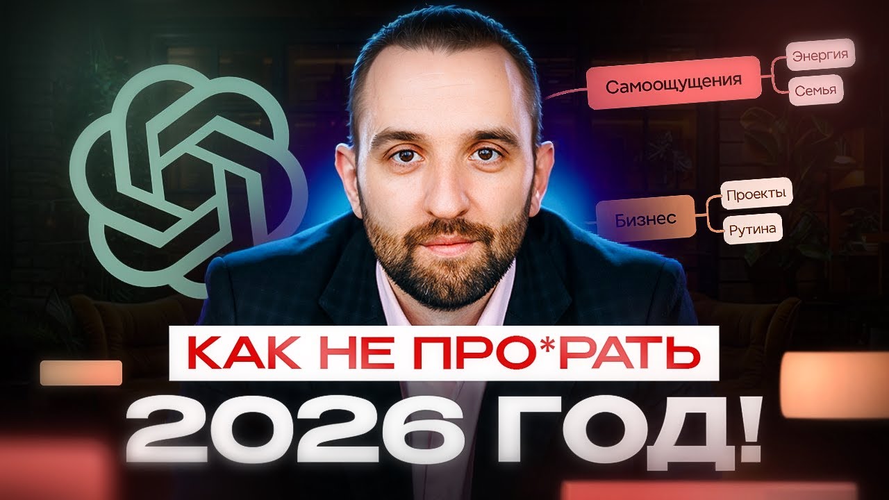 Как сделать этот год ЛУЧШИМ для себя? Стратегия жизни c GPT агентом