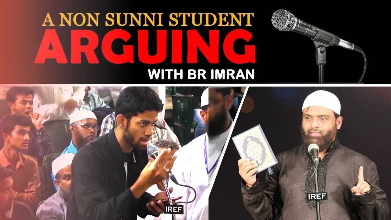 NON SUNNI asking a question to Br Imran