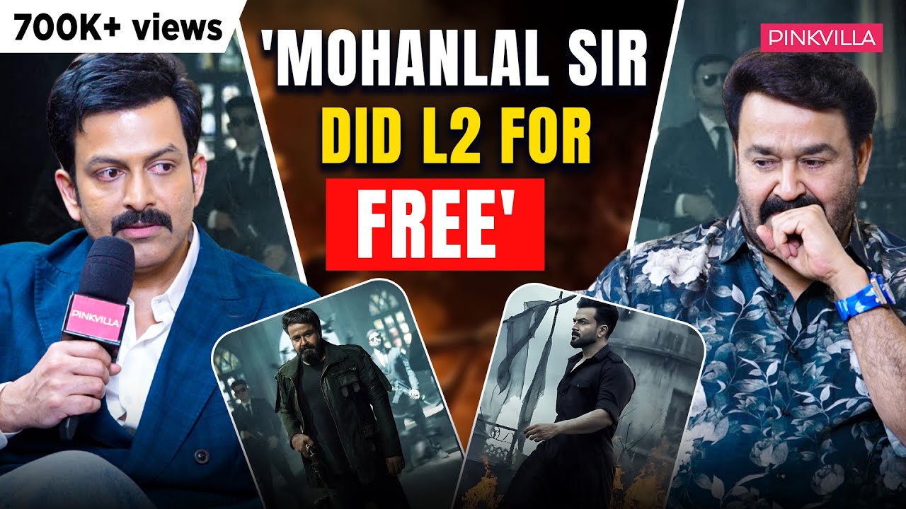 Mohanlal & Prithviraj Interview on Rajinikanth, Drishyam 3, Mahesh Babu, SS Rajamouli | L2: Empuraan