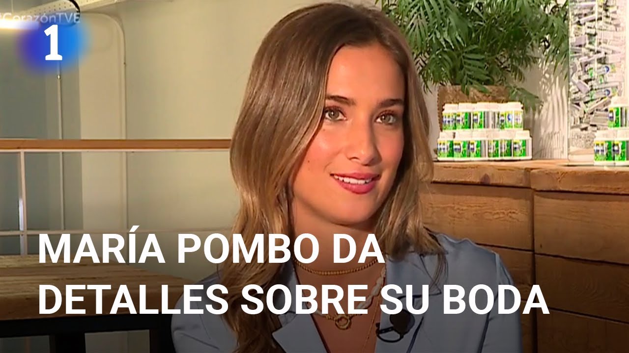María Pombo da detalles sobre su boda | Corazón