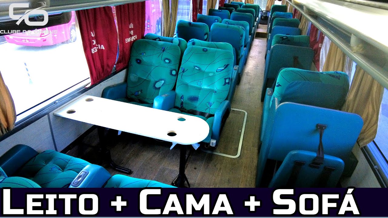 EM UM ÚNICO ÔNIBUS TEM MESA DE JOGOS 😎, SOFÁ, POLTRONAS LEITO E LEITO CAMA | COMETINHA TURISMO