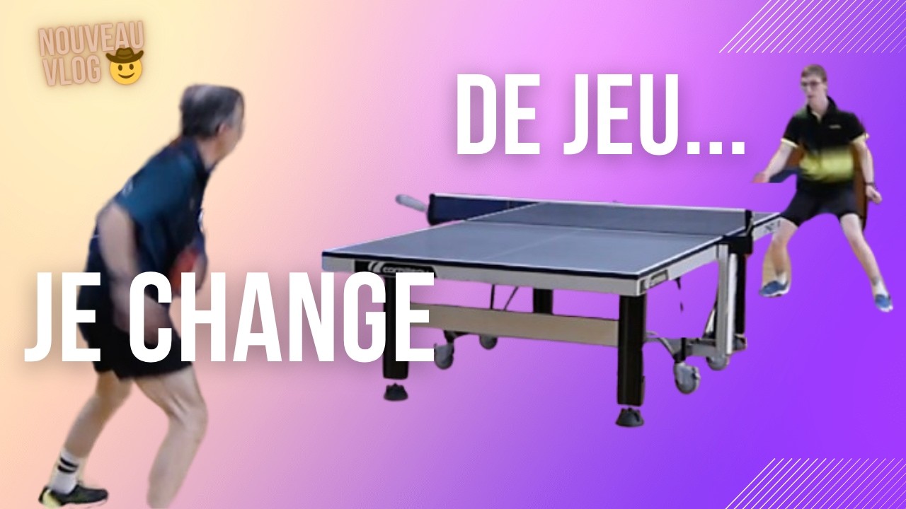 Ping-pong : attaquer au dessus de la table