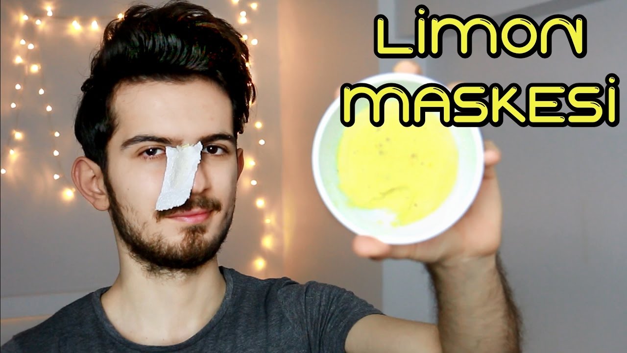 Doğal Limon Maskesi │ G&ouml;zenek Sıkılaştırma , Siyah Nokta Giderme... │ Aras Barlas