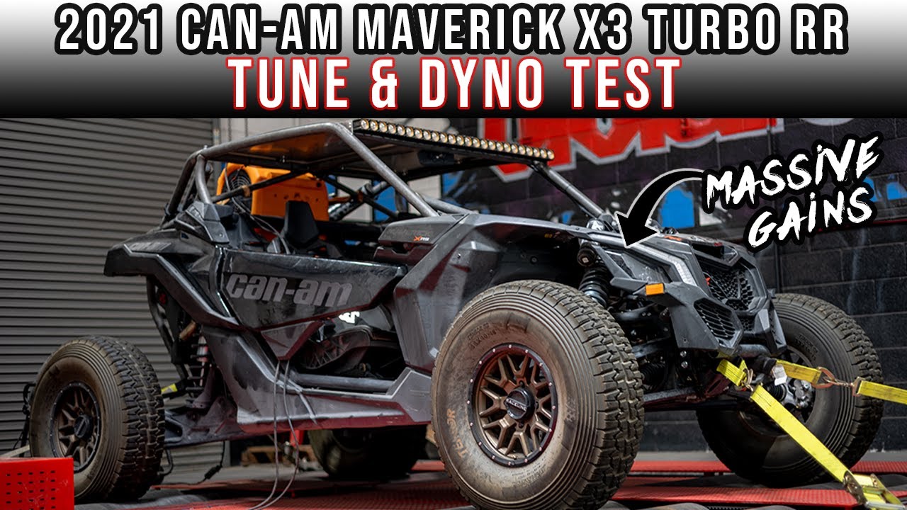 We Tuned the 2021 Can-Am Maverick X3 Turbo RR!! | BIG GAINS!